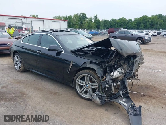 2013 BMW 6 Series 650i xDrive with VIN WBA6B4C56DD098367, listed as a IAAI auction lot 39926691 with 99,178 mi miles. Bid and sale history available at carsss.com. Image 1.