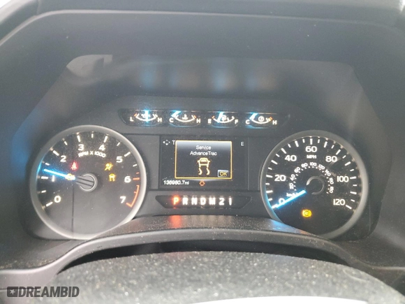 2017 Ford F-150 XL with VIN 1FTEW1CP2HFC55809, listed as a Copart auction lot 45032435 with 136,980 mi miles and Salvage Title. Bid and sale history available at carsss.com. Image 9.
