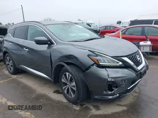 2022 Nissan Murano SV z VIN 5N1AZ2BJ9NC113393, wystawiony jako IAAI lot #41805040 z przebiegiem 39 357 mil mil oraz . Historia ofert i sprzedaży dostępna na DreamBid. Obrazek 1.