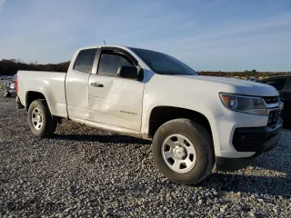 2021 Chevrolet Colorado 2WD Work Truck with VIN 1GCHSBEA3M1124466, listed as a Copart auction lot 85045654 with 102,493 mi miles and Salvage Title. Bid and sale history available at carsss.com. Image 4.