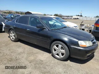 2003 Acura TL Type S w/Navigation System with VIN 19UUA56923A071735, listed as a Copart auction lot 66993954 with 229,339 mi miles and Clean Title. Bid and sale history available at carsss.com. Image 4.