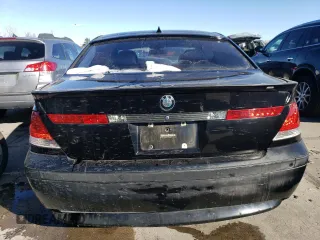 2004 BMW 7 Series 745i with VIN WBAGL63424DP68940, listed as a Copart auction lot 88738565 with 139,822 mi miles and Salvage Title. Bid and sale history available at DreamBid. Image 6.