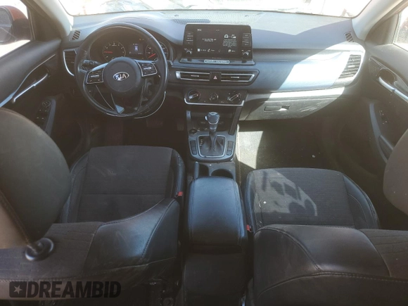 2021 Kia Seltos S with VIN KNDEU2AA6M7100131, listed as a Copart auction lot 47452425 with 134,367 mi miles and Salvage Title. Bid and sale history available at DreamBid. Image 8.