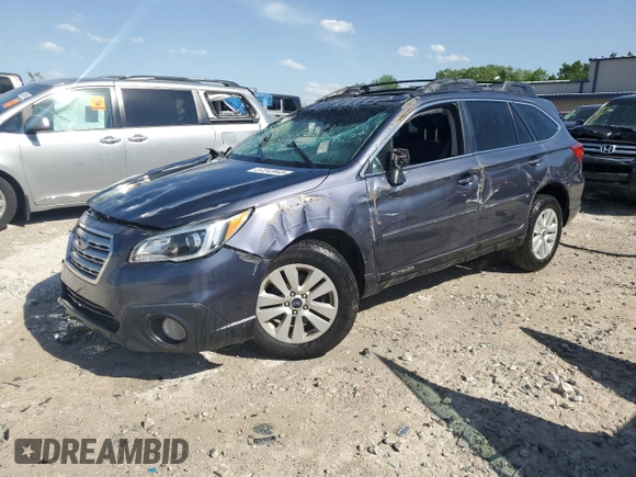 2016 Subaru Outback Premium with VIN 4S4BSBDC3G3351380, listed as a Copart auction lot 57243945 with Not provided miles and Clean title. Bid and sale history available at DreamBid. Image 1.