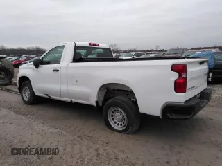 2021 Chevrolet Silverado 1500 Work Truck with VIN 3GCNWAEH9MG272119, listed as a Copart auction lot 84178824 with 126,233 mi miles and Salvage Title. Bid and sale history available at carsss.com. Image 2.