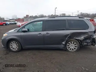 2012 Toyota Sienna XLE with VIN 5TDDK3DC7CS035444, listed as a IAAI auction lot 41640499 with 117,220 mi miles and . Bid and sale history available at DreamBid. Image 13.