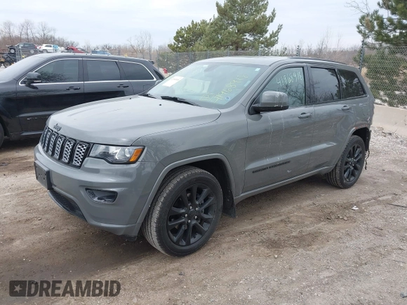 2020 Jeep Grand Cherokee Altitude with VIN 1C4RJFAGXLC148002, listed as a IAAI auction lot 41968918 with 130,377 mi miles. Bid and sale history available at carsss.com. Image 2.