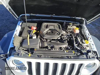 2022 Jeep Wrangler Unlimited Sport with VIN 1C4HJXDN7NW270183, listed as a Copart auction lot 80512144 with 10,935 mi miles and Clean Title. Bid and sale history available at DreamBid. Image 11.