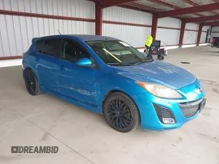 2010 Mazda Mazda3 s Grand Touring with VIN JM1BL1H55A1252053, listed as a IAAI auction lot 38907079 with 192,764 mi miles. Bid and sale history available at carsss.com. Image 1.