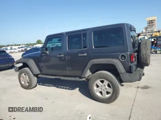 2018 Jeep Wrangler Unlimited Sport with VIN 1C4BJWDG4JL911688, listed as a Copart auction lot 64243545 with 66,718 mi miles and Salvage title. Bid and sale history available at DreamBid. Image 2.