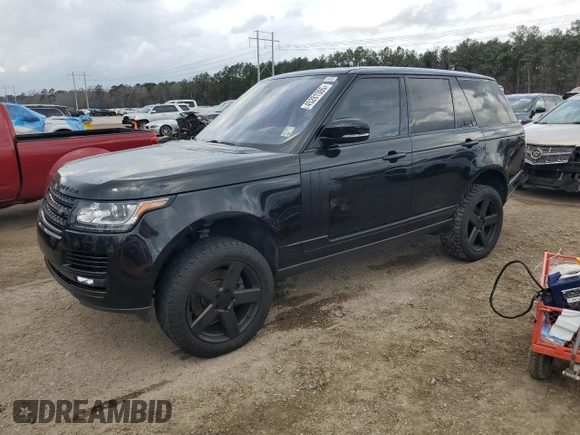 2016 Land Rover Range Rover with VIN SALGR2KF3GA319360, listed as a Copart auction lot 45281365 with 60,901 mi miles and Clean Title. Bid and sale history available at DreamBid. Image 1.