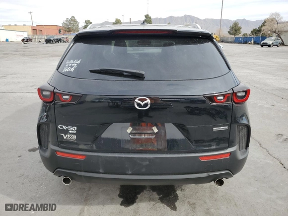 2024 Mazda CX-50 2.5 S Premium Plus Package with VIN 7MMVABEM6RN207034, listed as a Copart auction lot 42683765 with 7,650 mi miles and Salvage Title. Bid and sale history available at carsss.com. Image 6.