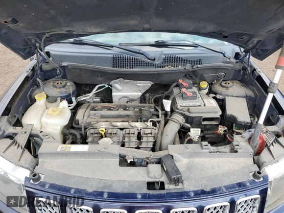 2016 Jeep Compass Latitude with VIN 1C4NJDEB9GD738788, listed as a Copart auction lot 53963875 with 124,781 mi miles and Clean Title. Bid and sale history available at DreamBid. Image 12.