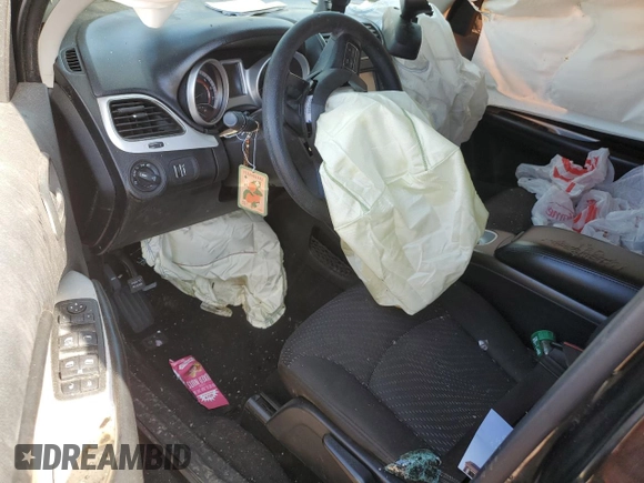 2019 Dodge Journey SE with VIN 3C4PDCBB6KT845668, listed as a Copart auction lot 43646215 with Not Provided miles and Salvage Title. Bid and sale history available at DreamBid. Image 8.