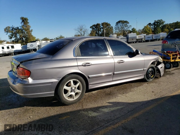 2005 Hyundai Sonata GLS with VIN KMHWF35H45A158878, listed as a Copart auction lot 76386204 with 117,846 mi miles and Salvage Title. Bid and sale history available at carsss.com. Image 3.