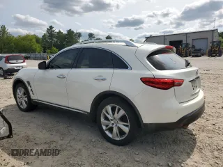 2012 Infiniti FX with VIN JN8AS1MW3CM155176, listed as a Copart auction lot 58963955 with 163,467 mi miles and Clean title. Bid and sale history available at DreamBid. Image 2.