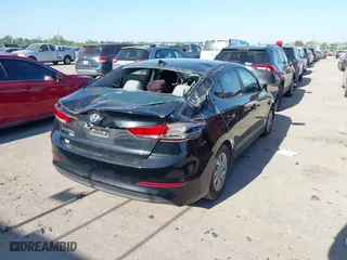 2017 Hyundai Elantra SE with VIN KMHD74LF5HU091867, listed as a IAAI auction lot 41979769 with 112,037 mi miles. Bid and sale history available at carsss.com. Image 4.