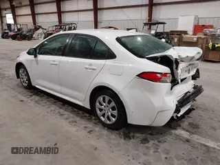 2020 Toyota Corolla LE with VIN 5YFEPRAE3LP047159, listed as a IAAI auction lot 41925345 with 57,505 mi miles. Bid and sale history available at carsss.com. Image 3.