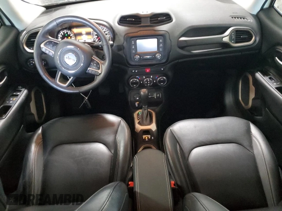 2015 Jeep Renegade Limited with VIN ZACCJBDT4FPB38928, listed as a Copart auction lot 54551955 with 15,689 mi miles and Salvage Title. Bid and sale history available at DreamBid. Image 8.