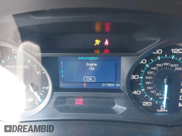 2014 Ford Explorer with VIN 1FM5K7B83EGA86037, listed as a IAAI auction lot 41492268 with 211,804 mi miles and . Bid and sale history available at DreamBid. Image 7.
