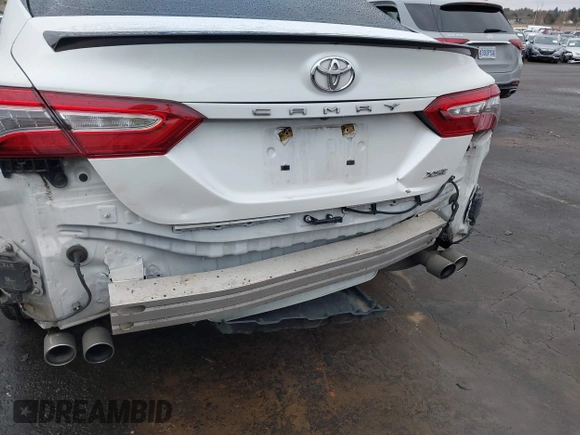 2020 Toyota Camry XSE with VIN 4T1K61AK7LU374885, listed as a IAAI auction lot 41579252 with 85,750 mi miles and . Bid and sale history available at DreamBid. Image 6.
