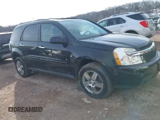 2009 Chevrolet Equinox LTZ with VIN 2CNDL83F196232422, listed as a IAAI auction lot 41798548 with 124,500 mi miles. Bid and sale history available at carsss.com. Image 1.