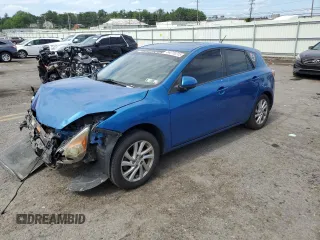 2012 Mazda 3 i Touring with VIN JM1BL1L88C1679005, listed as a Copart auction lot 64215215 with 133,091 mi miles and Salvage title. Bid and sale history available at DreamBid. Image 1.