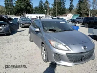2013 Mazda 3 i Touring with VIN JM1BL1LP2D1829134, listed as a Copart auction lot 53386455 with Not Provided miles and Salvage Title. Bid and sale history available at DreamBid. Image 10.