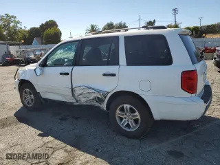 2003 Honda Pilot EX with VIN 2HKYF18773H609179, listed as a Copart auction lot 62625614 with 171,657 mi miles and Salvage Title. Bid and sale history available at carsss.com. Image 2.