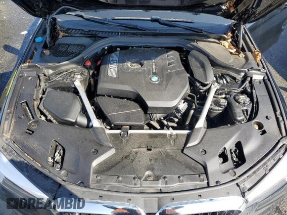 2019 BMW 5 Series 530i xDrive with VIN WBAJA7C54KWW23037, listed as a Copart auction lot 51291755 with 23,456 mi miles and Salvage Title. Bid and sale history available at DreamBid. Image 11.