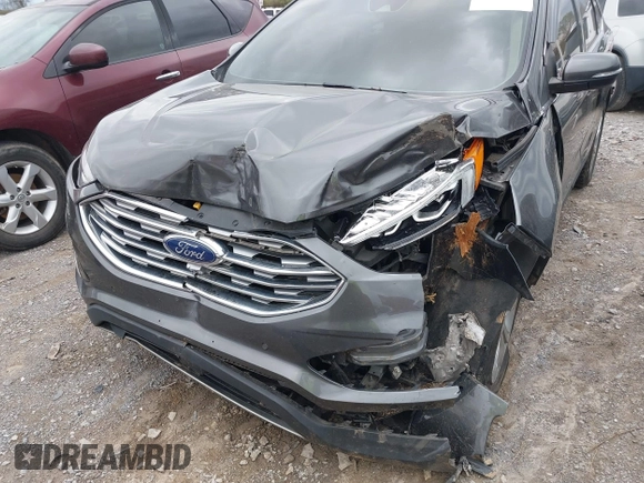 2020 Ford Edge Titanium with VIN 2FMPK4K93LBA55441, listed as a IAAI auction lot 41823875 with 1 mi miles. Bid and sale history available at carsss.com. Image 6.