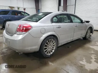 2008 Saturn Aura XR with VIN 1G8ZV57758F139844, listed as a Copart auction lot 89400555 with 120,567 mi miles and Salvage Title. Bid and sale history available at carsss.com. Image 3.