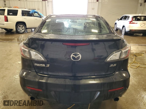 2011 Mazda 3 S Grand Touring with VIN JM1BL1W53B1368789, listed as a Copart auction lot 84882564 with 128,084 mi miles and Non Repairable. Bid and sale history available at DreamBid. Image 6.
