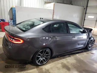 2015 Dodge Dart SXT z VIN 1C3CDFBB5FD182559, wystawiony jako Copart lot #57449505 z przebiegiem 84 595 mil mil oraz Szkoda całkowita • Salvage title. Historia ofert i sprzedaży dostępna na DreamBid. Obrazek 3.