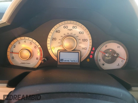 2010 Honda Pilot Touring with VIN 5FNYF4H92AB030096, listed as a Copart auction lot 46644515 with 149,705 mi miles and Salvage Title. Bid and sale history available at carsss.com. Image 9.