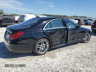2018 Mercedes-Benz S 560 with VIN WDDUG8DB3JA398510, listed as a Copart auction lot 49276415 with 87,687 mi miles and Salvage Title. Bid and sale history available at carsss.com. Image 3.