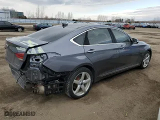 2016 Hyundai Genesis 3.8L with VIN KMHGN4JE3GU151012, listed as a Copart auction lot 49482285 with 232,334 mi miles and Salvage Title. Bid and sale history available at carsss.com. Image 3.
