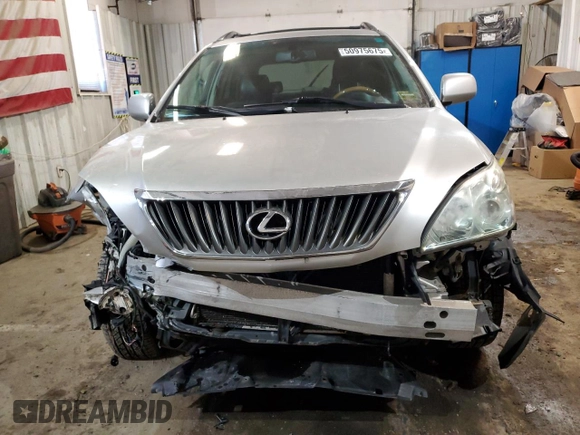 2009 Lexus RX 350 with VIN 2T2HK31UX9C096959, listed as a Copart auction lot 50975675 with 199,664 mi miles and Salvage Title. Bid and sale history available at DreamBid. Image 5.