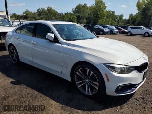 2020 BMW 4 Series 430i xDrive with VIN WBA4J3C01LCD21785, listed as a Copart auction lot 69656414 with 54,460 mi miles and Salvage title. Bid and sale history available at DreamBid. Image 4.