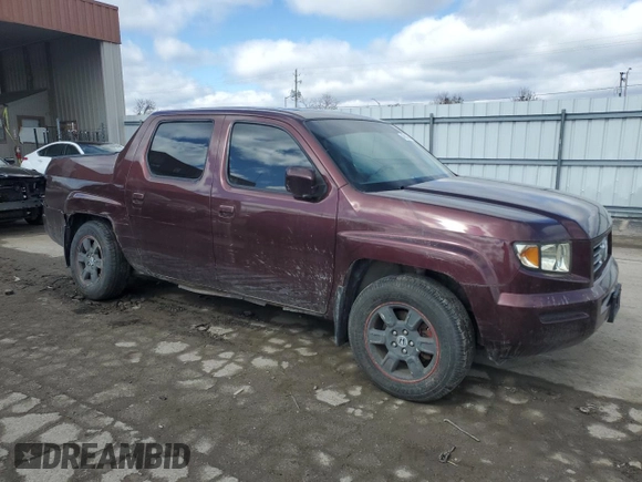2007 Honda Ridgeline RTL z VIN 2HJYK16547H527465, wystawiony jako Copart lot #47943765 z przebiegiem 205 927 mil mil oraz Tytuł czysty. Historia ofert i sprzedaży dostępna na DreamBid. Obrazek 4.