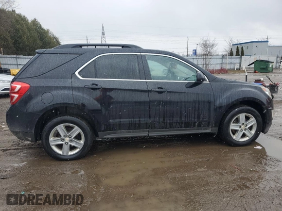 2016 Chevrolet Equinox LT with VIN 2GNALCEK6G1122424, listed as a Copart auction lot 52421755 with 255,275 mi miles and Clean Title. Bid and sale history available at carsss.com. Image 3.