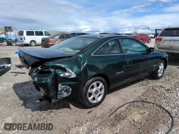 2001 Toyota Solara SE with VIN 2T1CF28P81C456098, listed as a Copart auction lot 49827965 with 153,591 mi miles and Salvage Title. Bid and sale history available at carsss.com. Image 3.