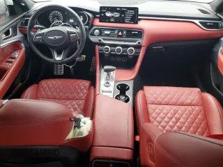 2022 Genesis G70 Launch Edition with VIN KMTG14TE7NU082238, listed as a Copart auction lot 79286854 with 25,071 mi miles and Salvage Title. Bid and sale history available at DreamBid. Image 8.