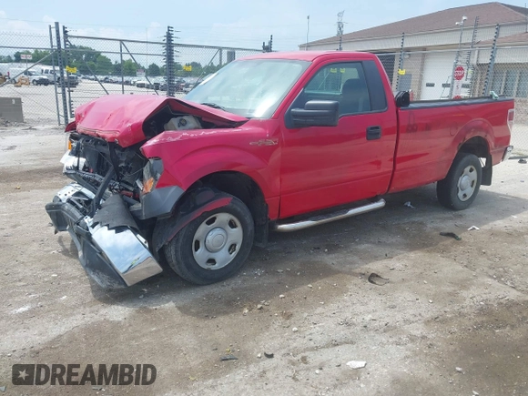 2009 Ford F-150 XL with VIN 1FTRF12WX9KB25425, listed as a IAAI auction lot 42597123 with 109,060 mi miles and . Bid and sale history available at DreamBid. Image 2.