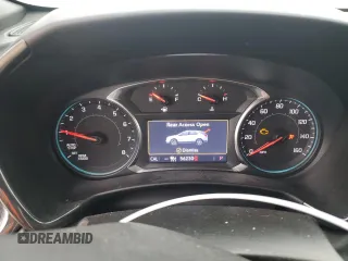 2022 Chevrolet Equinox RS with VIN 2GNAXWEVXN6129005, listed as a Copart auction lot 54504955 with 56,230 mi miles and Salvage title. Bid and sale history available at DreamBid. Image 9.