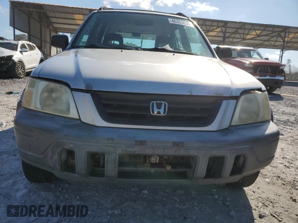2001 Honda CR-V LX with VIN JHLRD18471C002727, listed as a Copart auction lot 46305035 with 233,429 mi miles and Salvage Title. Bid and sale history available at carsss.com. Image 5.