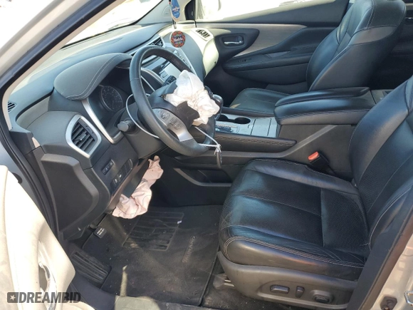 2016 Nissan Murano SL with VIN 5N1AZ2MH3GN146469, listed as a Copart auction lot 87707235 with 119,356 mi miles and Salvage Title. Bid and sale history available at carsss.com. Image 7.