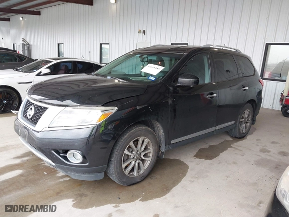 2016 Nissan Pathfinder Platinum with VIN 5N1AR2MM5GC631625, listed as a IAAI auction lot 41668488 with 171,531 mi miles. Bid and sale history available at carsss.com. Image 17.