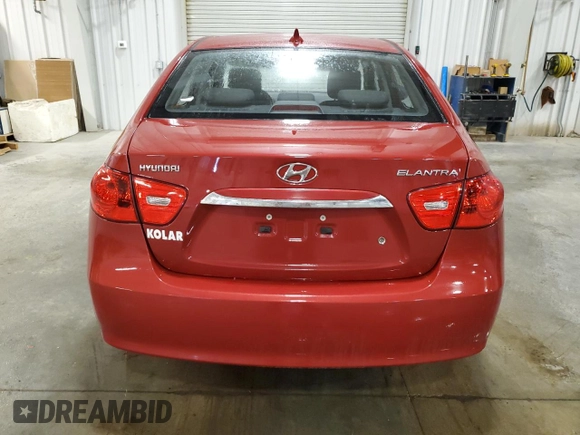 2010 Hyundai Elantra GLS z VIN KMHDU4AD1AU953272, wystawiony jako Copart lot #56724705 z przebiegiem 100 063 mil mil oraz Szkoda całkowita • Salvage title. Historia ofert i sprzedaży dostępna na DreamBid. Obrazek 6.