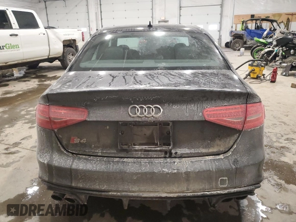2016 Audi S4 Premium Plus with VIN WAUBGAFL0GA006992, listed as a Copart auction lot 42128865 with 84,006 mi miles and Salvage Title. Bid and sale history available at carsss.com. Image 6.